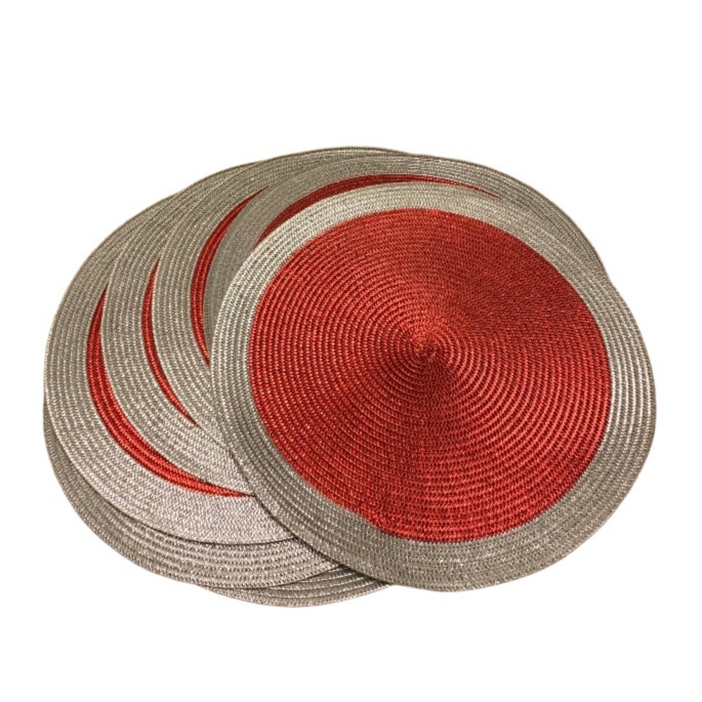 8 Christmas charger placemats